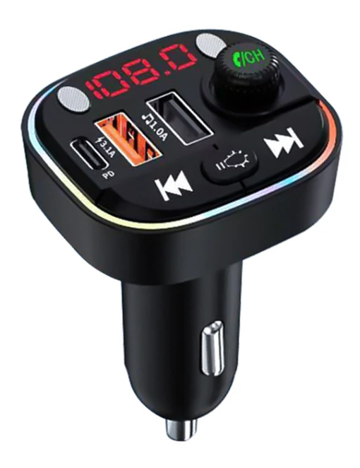 Modulator FM auto cu Bluetooth Q C77 